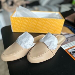 Nude women’s mules